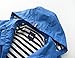Hiheart Boys&Girls Waterproof Hooded Jackets Cotton Lined Rain Jackets Blue 6/7