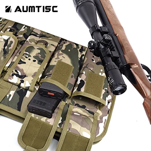 AUMTISC Rifle Case Soft Shotgun Bag Gun Cases for Tactical Ar15 Scoped