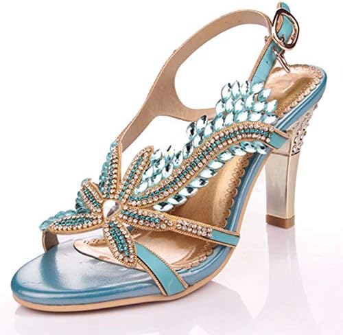 KPHY Fashion/women's shoes/Spring And Summer Sandals 8Cm High Heels Water Drill Banquet Princess Shoes Big Size Small Code Wedding Shoes.