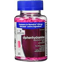 Member's Mark Diphenhydramine HCI 25mg Antihistamine, 600 tablets formerly known as Simply Right