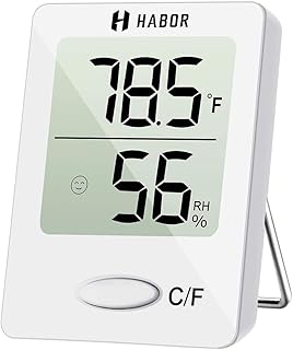 Amazon Com Thermopro Tp50 2 Pieces Digital Hygrometer Indoor Thermometer Room Thermometer And Humidity Gauge With Temperature Humidity Monitor Home Kitchen