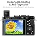 QIBOX Screen Protector Compatible with a7RIV a7RIII A7III A9 a7II A7IV a7SII a7SIII a7RII, RX100VIl RX100VI RX100III RX100 IV V RX 1R Camera, 3-Pack LCD Anti-scratch 9H Tempered Glass Shield