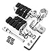 2X Chrome Durable Dually Foot Rest Pegs Footpegs Footrest 1-1/4