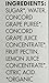 Cascadian Farm Fruit Spreads Organic Concord Grape, 10 Ounce Jars
