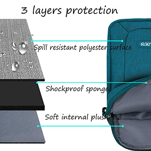 image for MOSISO Messenger Laptop Shoulder Bag Compatible 15-15.6 Inch MacBook P