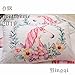 Home4Joys Flowers Unicorn White Bedding Sets Pillows Case with Full Queen Duvet Cover Cotton Bedding Comforter Set Queen Size