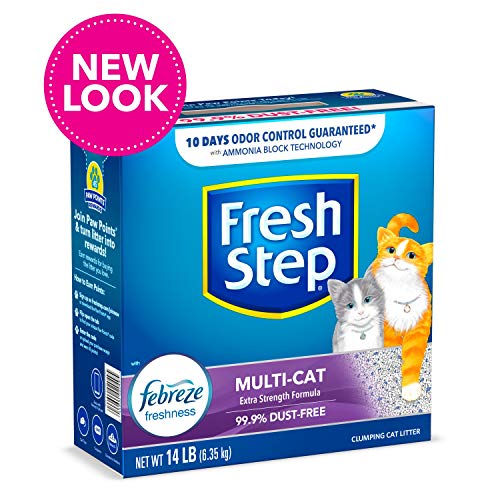 Fresh Step MultiCat Extra Strength Scented Litter with the Power of