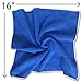 Microfiber Cleaning Cloths Infused with Zinc-Based Protx2 — Proven 99.9% Effective for Killing Bacteria and Eliminating Odor — 16”x16” and Extra Thick 300 GSM Fabric That Will Not Scratch