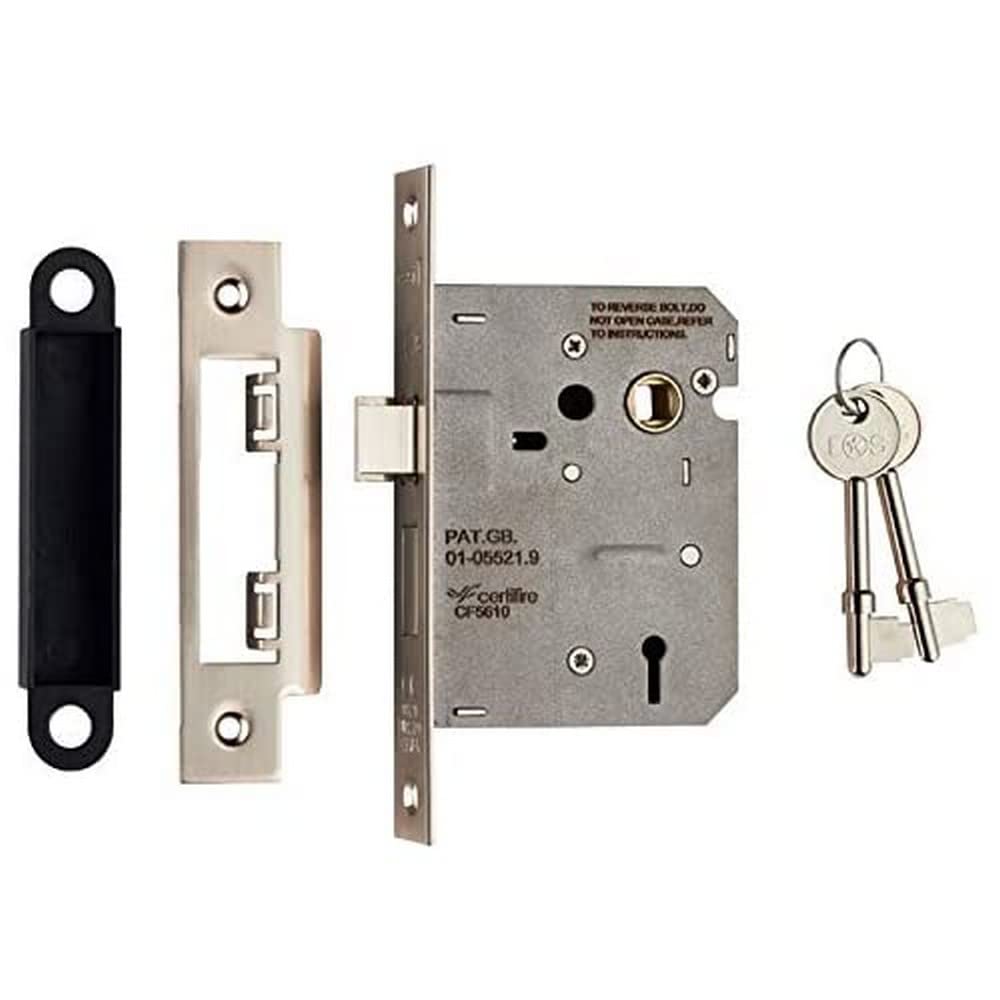 Carlisle Brass LSE5330SN/BP Sash Lock, Satin Nickel