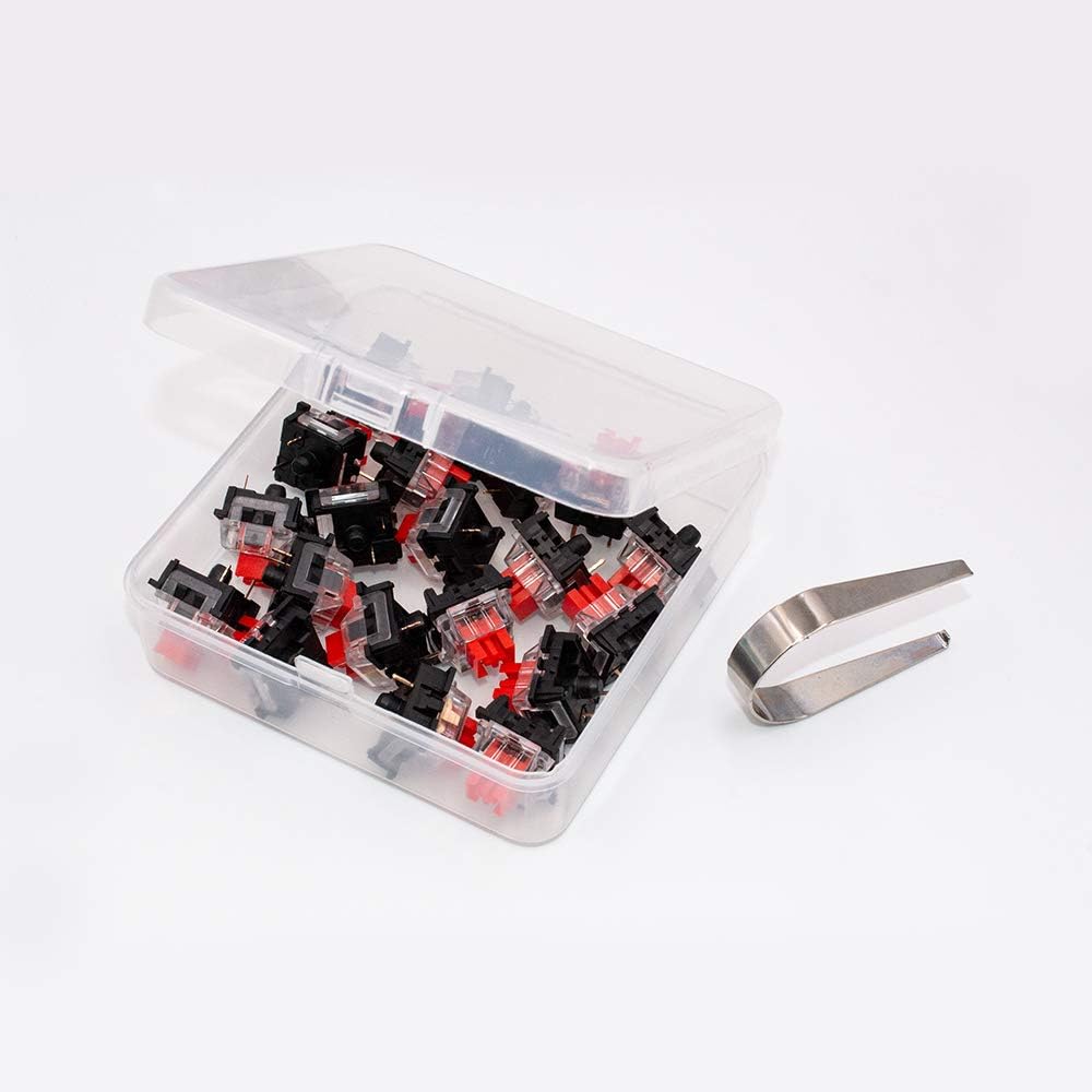 OUTEMU (Gaote) Switch 3 Pin Keyswitch DIY Replaceable Switches for Mechanical Gaming Keyboard (Red) - Image 4