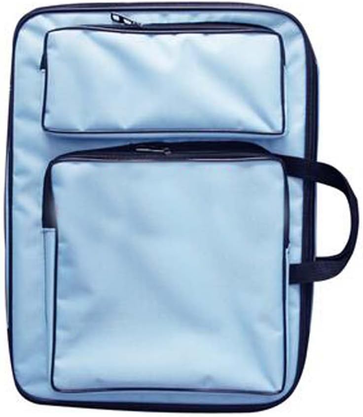 Koala Superstore Painting Package For Children 8K Canvas Artist Portfolio Carry Shoulder Bag Blue