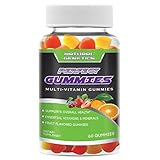 Daily Multivitamin Best Adult Gummy Multivitamins, PERFECT GUMMIES - Essential Multi Vitamin Minerals for Health Mood Energy Potent Formula for Men & Woman. Delicious Fruit Flavored Great Taste
