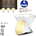 AmeriLuck 4 Pack Outdoor PAR38 LED Flood Light Bulb, 90W Equiv, Non-dimmable 13W, 3000K Warm White