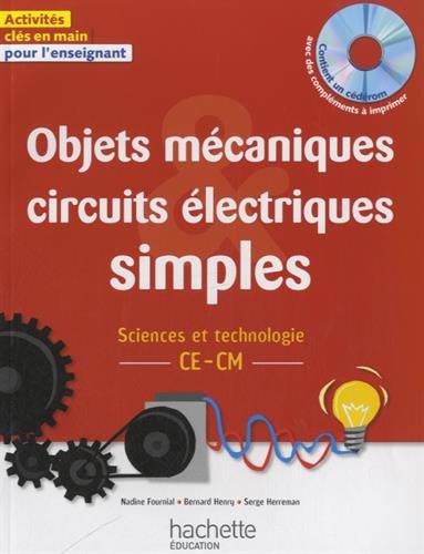 Objets mécaniques circuits électriques simples