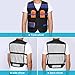Yosoo Elite Tactical Vest Jacket + 20 Refill Soft Darts Bullets + Protective for Nerf Gun N-Strike Elite Series Pistol Foam Bullets Toy Guns