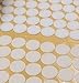 Vkey 1000pcs(500 Pair Sets) 2cm Diameter Sticky Back Coins Self Adhesive Dots Tapes White and Gift Phone Stylus Compatible with Hook Loop