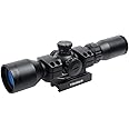 TRUGLO Tru-Brite 30 Series 3-9x42mm Tactical Hunting Shooting Durable Waterproof Fogproof Shock Resistant 30mm Aluminum Tube Dual-Color Illuminated Reticle Riflescope with Mount Included