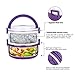 XUANRUS Lunch Box Tier Stainless Steel Thermal Insulated Stackable Bento Hot Food Container Boxes (2 Layer)