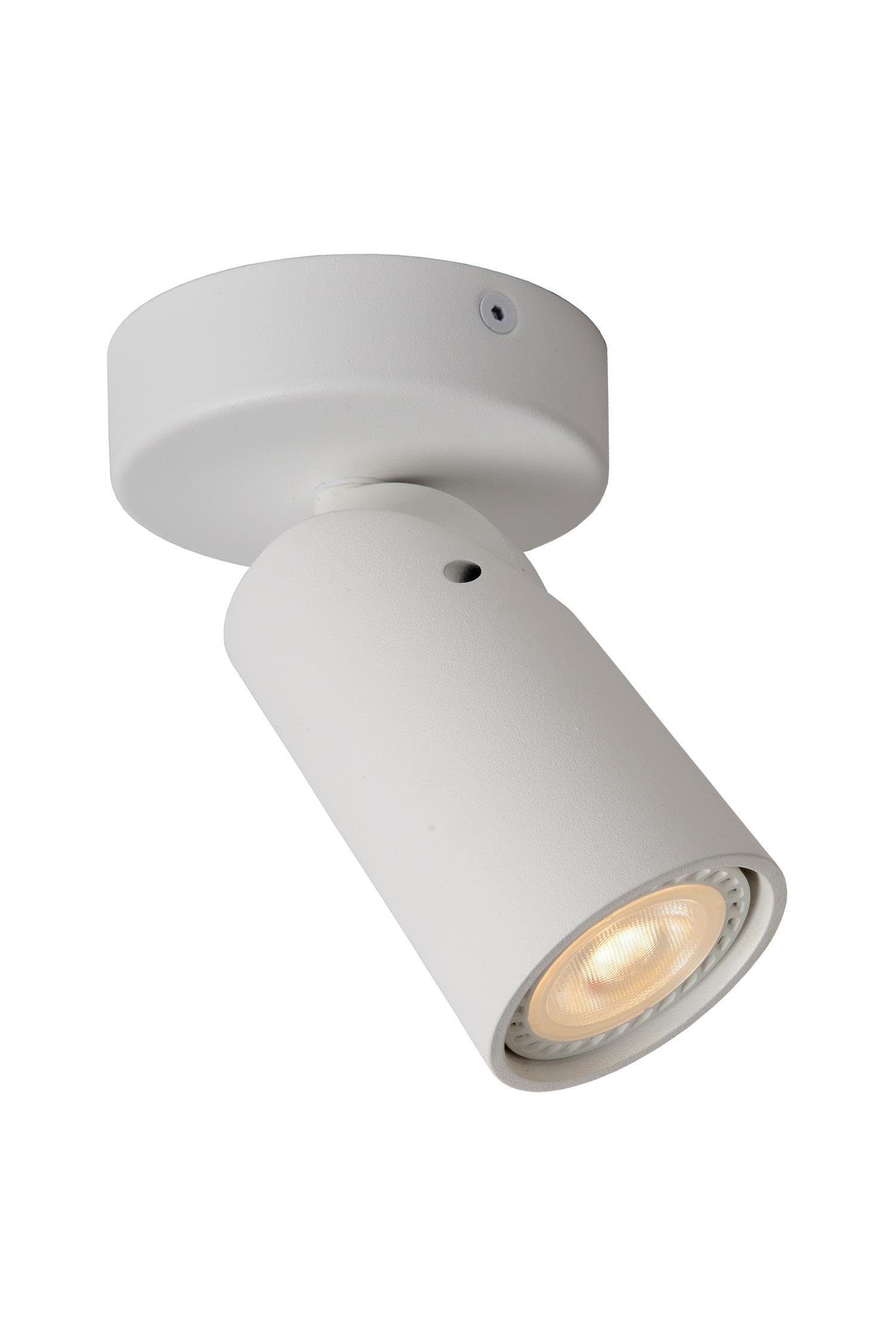 LUCIDE XYRUS - Ceiling Spotlight - Ø 9 cm - LED Dim to Warm - GU10-1x5W 2200K/3000K - White