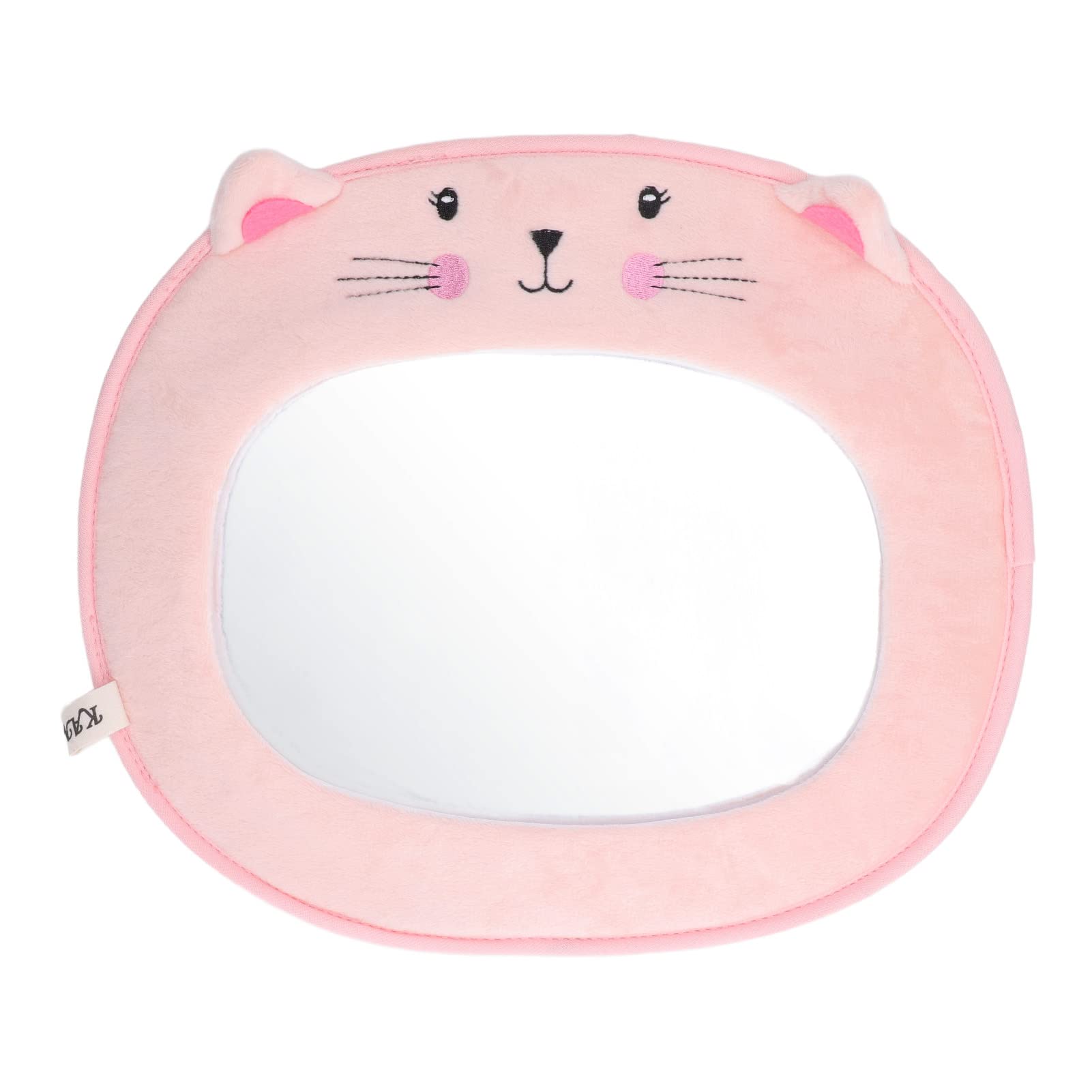 Baby Backseat Mirror,Cartoon Baby Car Mirror Seat Viewing Mirror Baby Backseat Rearview Mirror Car Decoration(Cat) Safety Seats and Accessories