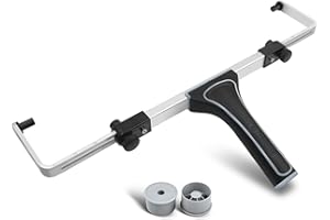 ROLLINGDOG 12"-18" Paint Roller Frame - Adjustable Roller for Large Area,Faster coverage on Big Walls and Ceilings