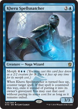 Magic: the Gathering - Kheru Spellsnatcher (045/269) - Khans of Tarkir