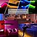 ikelimus LED Strip Lights 10m, RGB Waterproof Self-Adhesive Dimmable LED Light Strips 12Vdc SMD 5050 300 LEDs 32.8ft LED Tape Light with 44-Keys IR Remote Controller for Clubs/Homes/Hotels/Outdoor