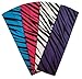 Cotton Headbands 4 Pack Zebra Print - Stretch Elastic Yoga Fashion Headband for Teens Women Girls Softball Volleyball Soccer Basketball Dance Cheer Pack Sports Teams Head Band Set Hair Wrap Accessories Store by Kenz Laurenz