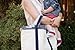 sugarSNAP Files A Set of 5 Mesh Diaper Bag Organizer Inserts (Black+White)
