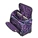 Ricardo Beverly Hills Mar Vista 16-Inch 2 Wheeled Tote, Purple Paisley, One Size