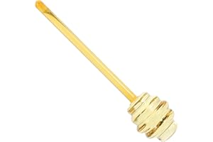 Kichvoe Honey Dipper - 6 Inch Glass Honey Stick - Honey Spoon Dipper Stick Honey Drizzle Tool for Jam and Fruits, Non-Drip Design, Ideal for Honey Jars and Serving