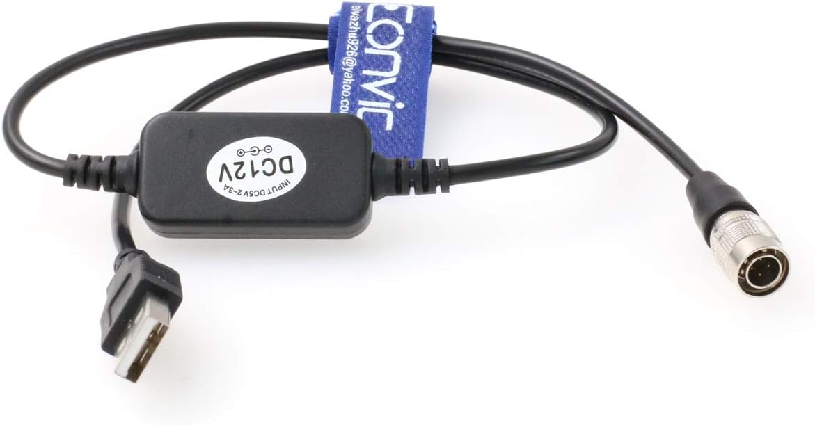 Cavo Di Alimentazione Hirose 4 Pin Per Lectrosonics - Per Ricevitori Wireless