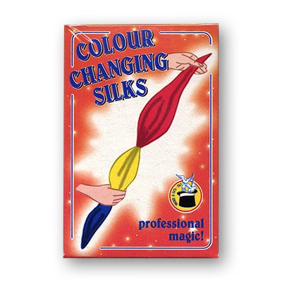 Color Changing Silks 4 color silks 12'' di Fatta (red/yellow box