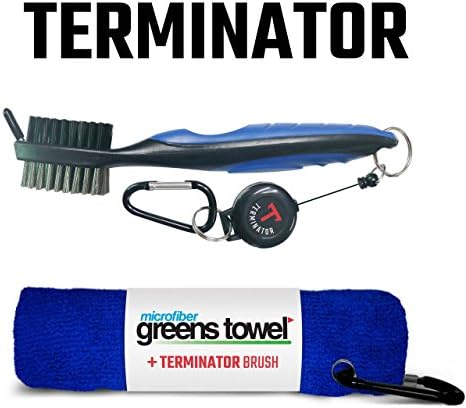 Greens Towel Plus Terminator Club Brush (Royal-Royal)