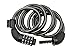 SafeBest Bike Lock, Combination Cable Bicycle Lock, Resettable. Black, Blue, Pink, and White Colors Available. Most Popular 6-Foot Length Safest Lightweight Lock. Best Value Bike Lock Cable.