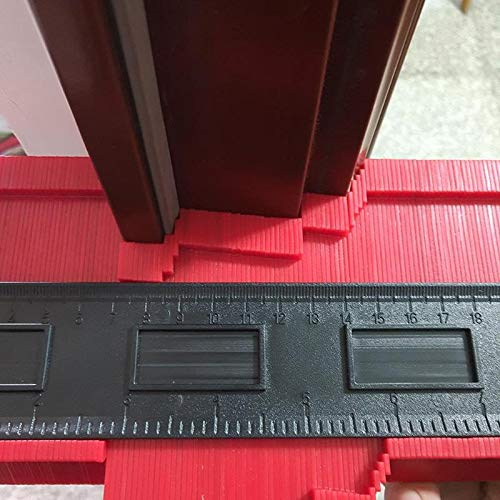 Meka-supplies - Plastic Profile Copy Gauge Irregular Shaper Contour Gauge Duplicator Wood Marking Tool Tiling Laminate Tiles Measuring Tools