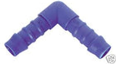 Tefen 19mm 3/4" 90 Degree Nylon Elbow Barbed Connector for Fuel Water Oil