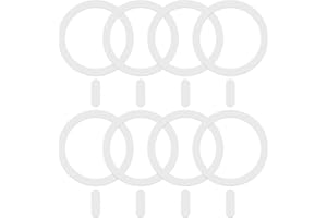 8 Pack Universal Metal Rings Compatible with MagSafe Magnetic Wireless Charger iPhone 15 14 13 Case, Adhesive Sticker Rings U