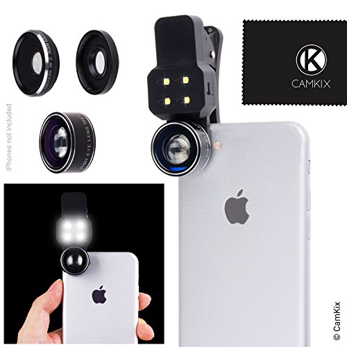 Camera lens kit with led light for mobile phone / table…