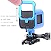 Nechkitter Aluminum Frame Mount for GoPro Hero 5 Session 4 Session Hero Session, CNC Aluminum Alloy Solid Protective Case with Wrench -Blue