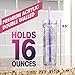 Skinny Acrylic Tumbler Double Wall 16 Oz - Clear