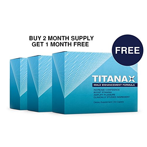 Titanax Buy2 Get 1 Free- Natural Male Enlarging and Enhancement Supplement. Clinically Proven Ingredients . Proprietary Blend of L-Arginine and Korean Ginseng. 3 Box Supply