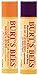 Burt's Bees Lip Balm Four Pack Assorted (Beeswax, Pomegranate, Acai Berry, Mango Butter)