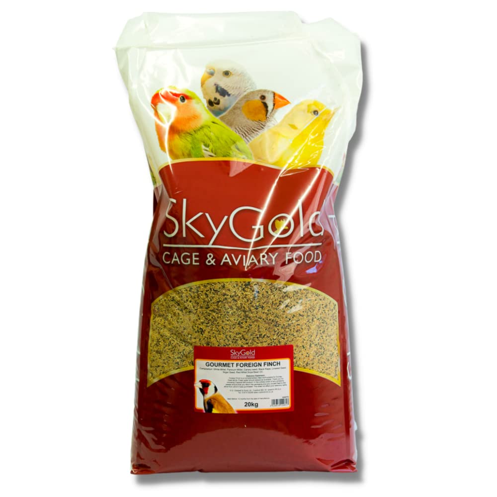 SkyGold Gourmet Foreign Finch 20Kg Cage and Aviary Food