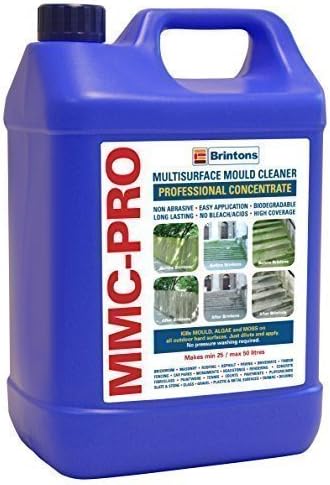 Elixir Gardens Mmc Pro 5lt Moss Algae Killer Patio Hard Surface