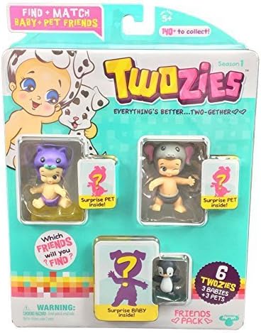 Twozies Season 1 Toy Figure (6 Pack) Style 18