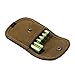 TOURBON Canvas Rifle Cartridge Holder 6 Shells 308 Win Ammo Wallet-Khaki