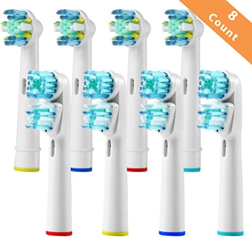 8pcs Replacement Toothbrush Heads for Braun Oral B EB-25A (8-M2)