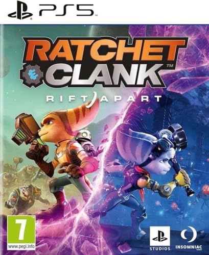 Sony, Ratchet & Clank : Rift Apart PS5, Jeu de Plates-formes et d'Aventure, Édition Standard, Version Physique avec CD, En Français, 1 Joueur, PEGI 7, Pour PlayStation 5