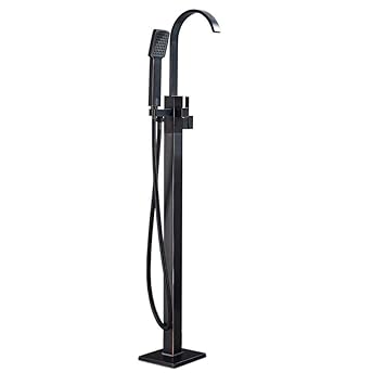 Votamuta Floor Mount Single Handle Bathtub Mixer Faucet Amazon In